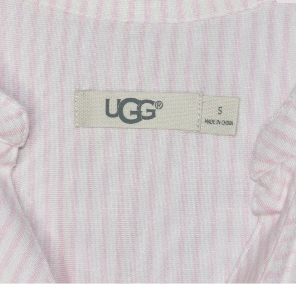 UGG VIVIAN STRIPED PJ SLEEPWEAR SLEEP SHIRT - Picture 4 of 6